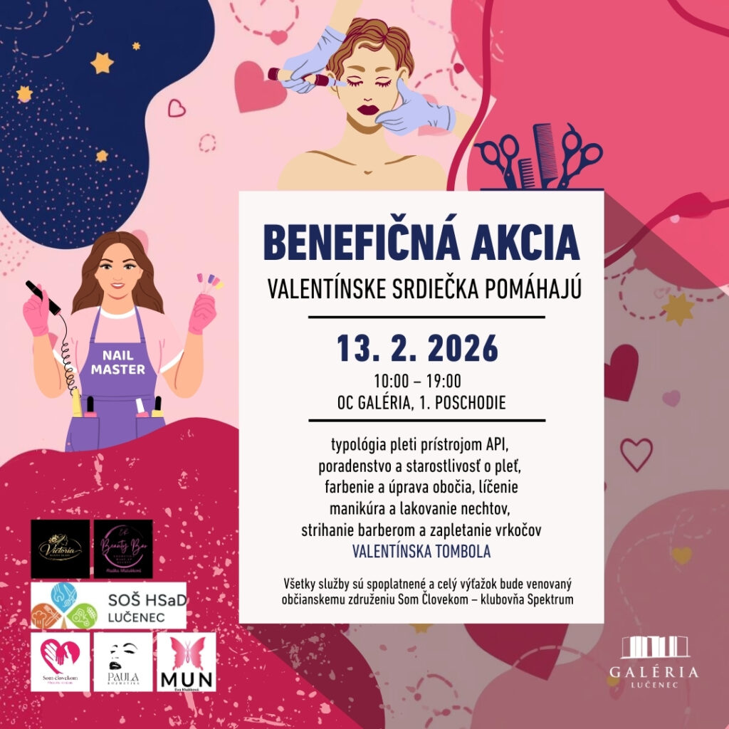 BENEFIČNÁ AKCIA: Valentínske srdiečka pomáhajú