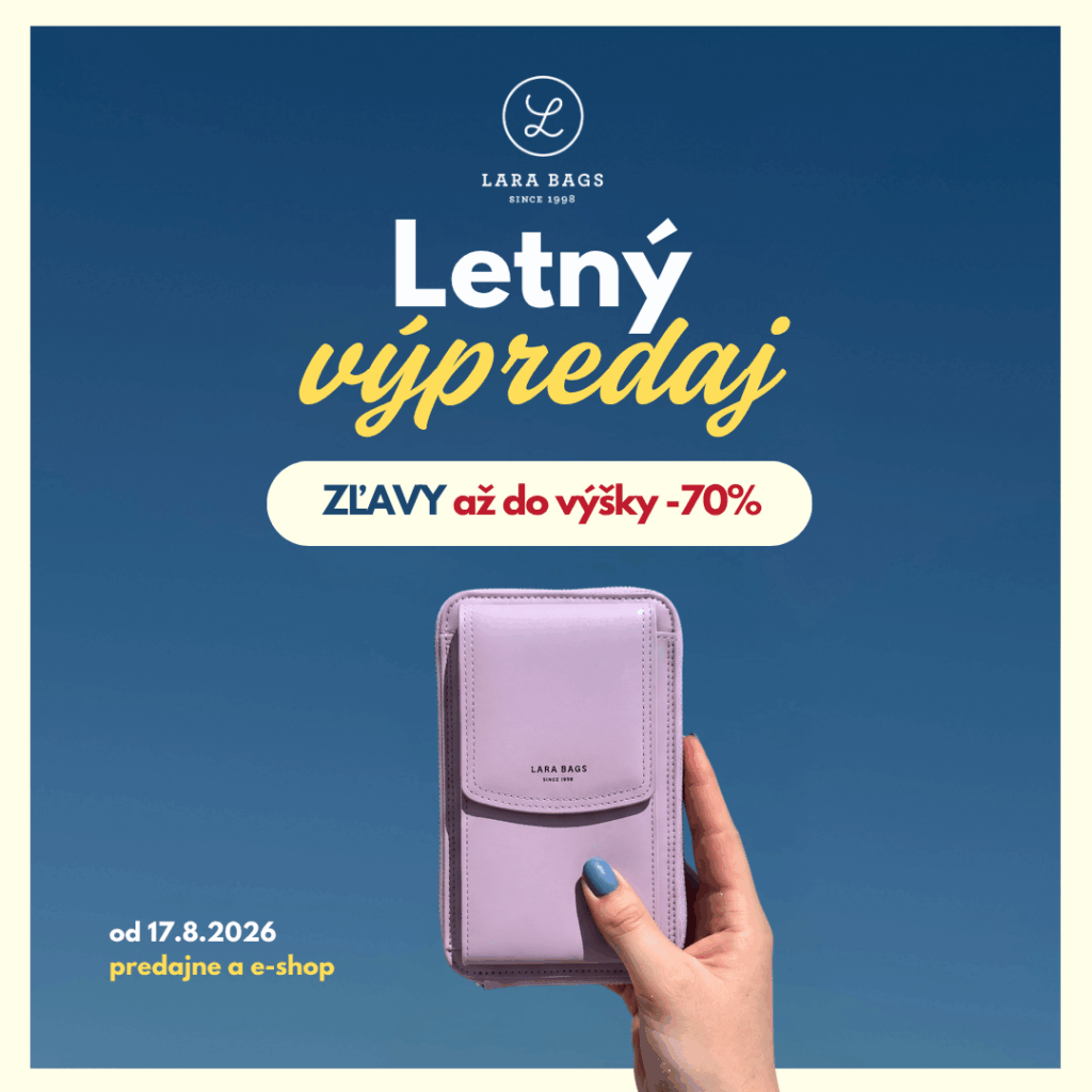 Štartuje LETNÝ VÝPREDAJ v LARA BAGS